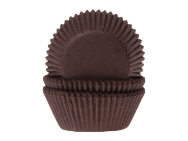 Cupcake Backförmchen - Braun