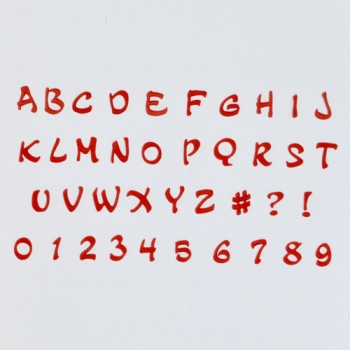 Tappit Cutter Magical - Alphabet and Number Set