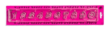 Ausstecher Clikstix - Candy Zahlen