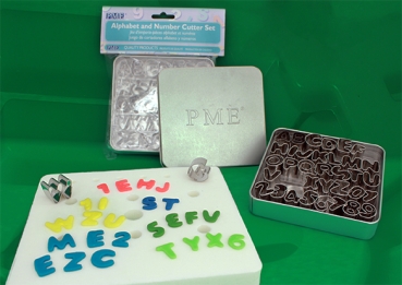 Cutter Set - Alphabet and Number