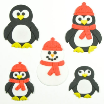 Cutter Set Mummy and Baby Penguin