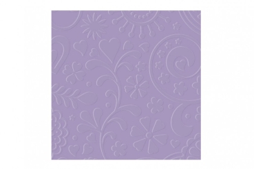 Embossing Folder - Retro Flowers
