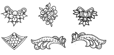 Embossing Sticks Set 19 - Lace Motifs