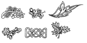 Embossing Sticks Set 20 - More Lace Motifs