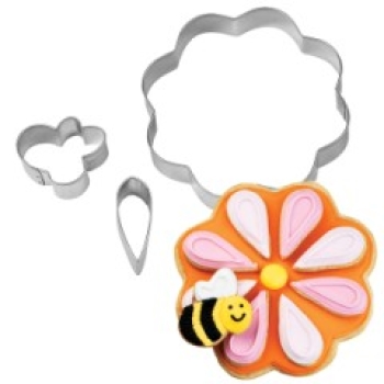 Flower Cookie Cutter Set - Stackable