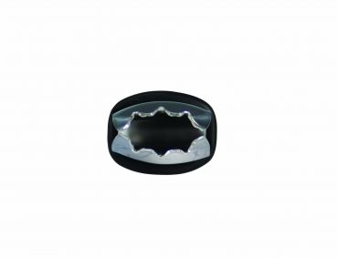 Holly Shape Crimper 19mm Serrated Edge