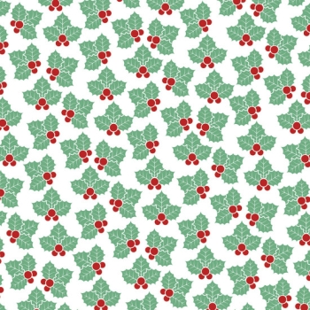Holly Decorative Food Wrap