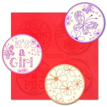Silicone Mat ChocArt Collection - It's a Girl