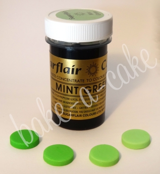 Konzentrierte Gelfarbe - Mint Green - ohne E171