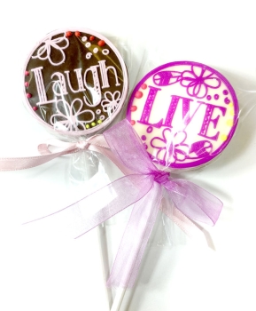 Silikon Matte ChocArt Collection - Live, Laugh and Love