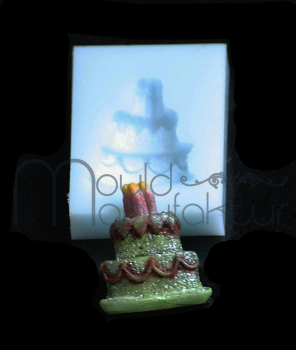 Mini Silicone Mould - 2-Tier Cake