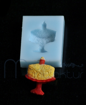 Mini Silicone Mould - Cake on Stand