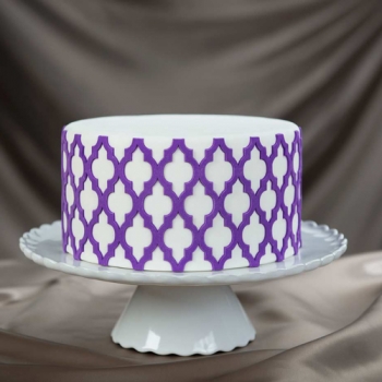 Silicone Onlays - Maroccan Lattice