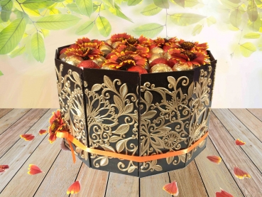 Silicone Mat CakeArt Gold Collection - Mystic Thistle