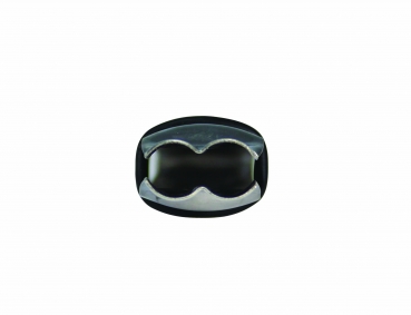 Open Scallop Crimper 19mm Plain Edge