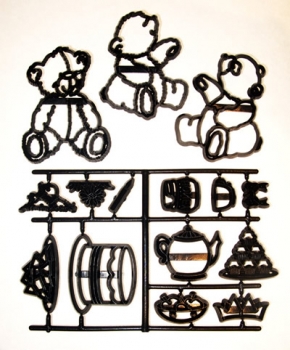Preview: Patchwork Cutters Teddybären Picknick Set