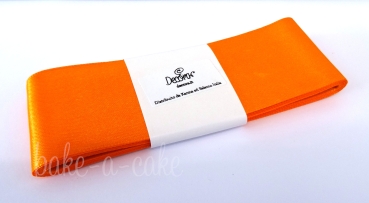 Satin Ribbon Orange - 40mm x 3m