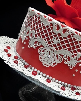 Silicone Mat CakeArt Gold Collection - Seranata