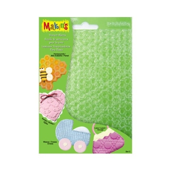Texture and Embossing Mat Set C - Honeycomb, Eyelet, Weave, Lace