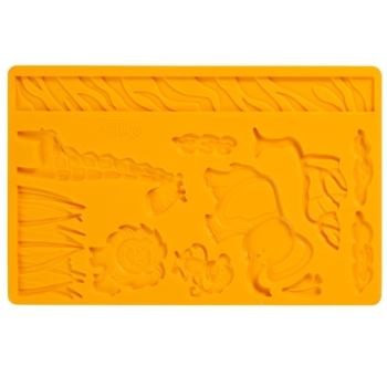 Silicone Mold Jungle Animals Design