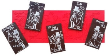 Silicone Mat ChocArt Collection - Happily Ever After
