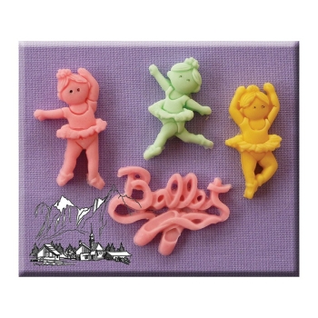 Silicone Mold Ballerinas