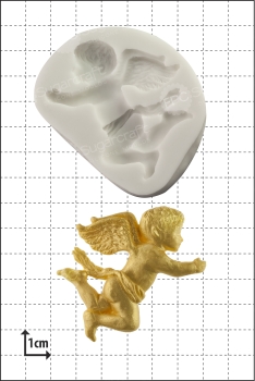 Silicone Mould - Flying Cherub