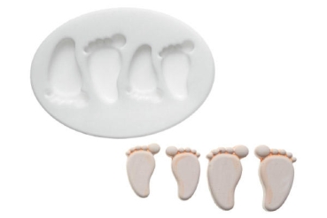 Silicone Mould - Foot Steps