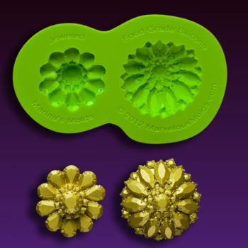 Silicone Mould - Glimmer Brooch