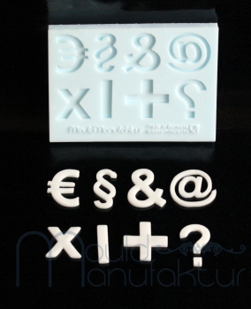 Silicone Mould - Special Character