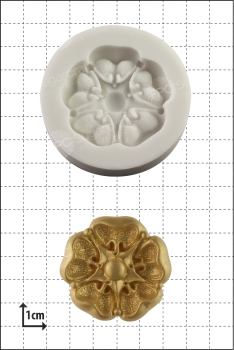 Silicone Mould - Tudor Rose