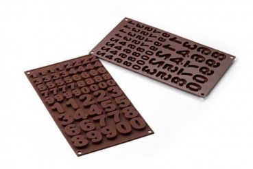 Silicone Mould Choco - 123