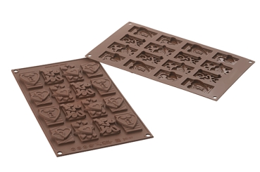 Silicone Mould Choco Tags In Love