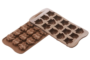 Silicone Mould Choco Owl