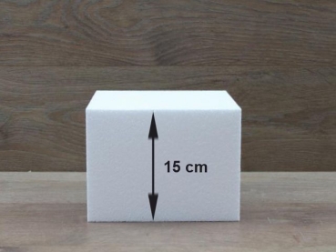 Cake Dummy Square - 15cm High / 15cm x 15cm