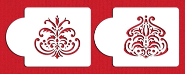 Stencil -  Manali Cake Side