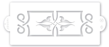 Stencil 02 Transparent 125mm x 260mm