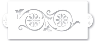 Stencil 09 Transparent 125mm x 260mm