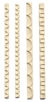 Tappit Cutter - Straight Frill Set 3 (9-12)