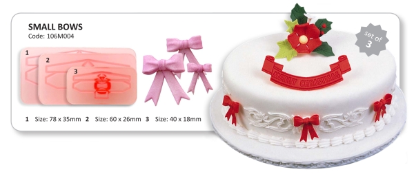 Cutter Set - 3 Small Bows