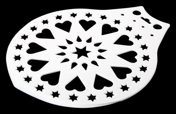 Kuchenheber und Verzierschablone ø 28 cm