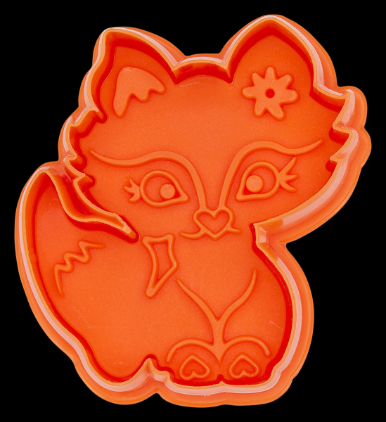 Ausstecher mit Auswerfer und Prägung - Fuchs