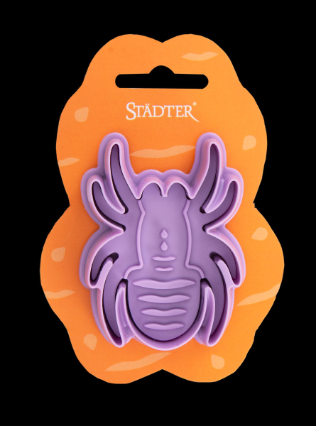 Ausstecher mit Auswerfer und Prägung - Spinne