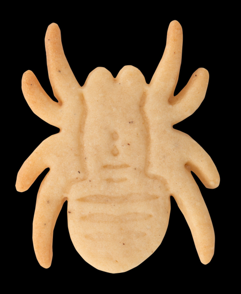 Ausstecher mit Auswerfer und Prägung - Spinne