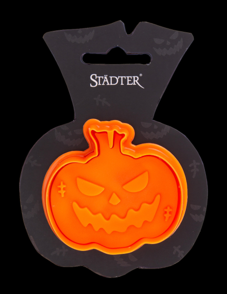 Ausstecher mit Auswerfer und Prägung - Kürbis