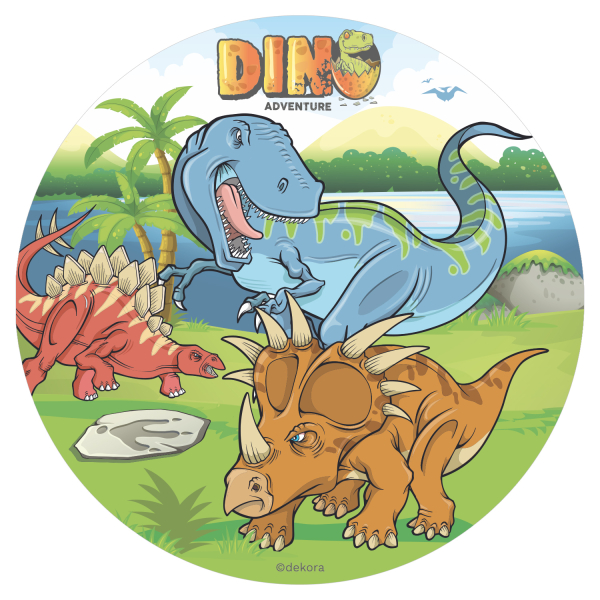 Edible Disc - Dinosaur 20cm