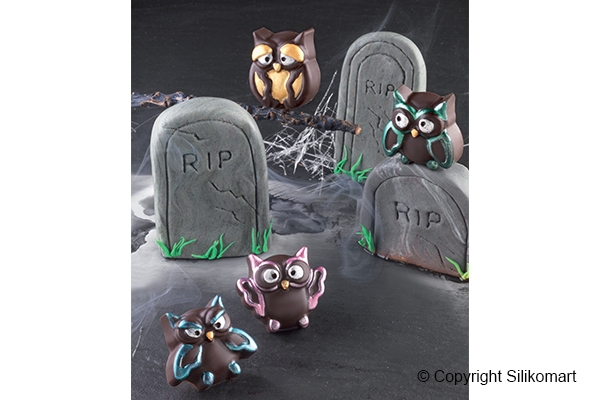 Silicone Mould Choco Owl