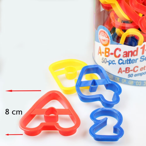 Cookie Cutter Set - ABC... and 123...