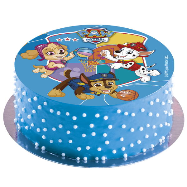 Tortenaufleger aus Esspapier - Paw Patrol 15.5cm