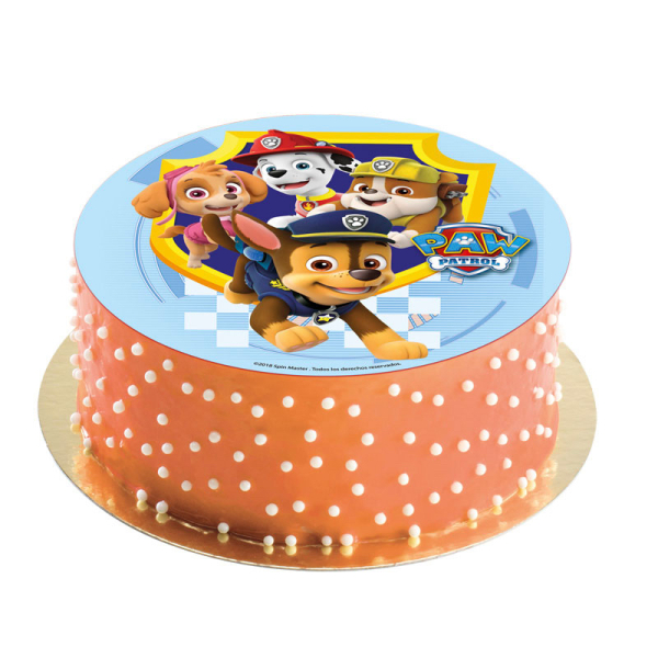Tortenaufleger aus Esspapier - Paw Patrol 20cm